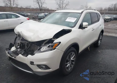 2015 Nissan Rogue Sl из США, поврежденный, VIN 5N1AT2MV1FC878794